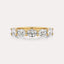 East-West Oval 5-Stone Band