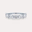 East-West Oval 7-Stone Band