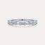 East-West Emerald 9-Stone Band