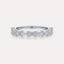 East-West Emerald 9-Stone Band