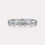 East-West Emerald 5-Stone Band