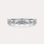 East-West Emerald 7-Stone Band