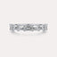 East-West Emerald 7-Stone Band
