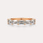 East-West Emerald 5-Stone Band