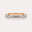 East-West Emerald 5-Stone Band