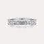 East-West Emerald 5-Stone Band