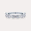 East-West Emerald 7-Stone Band