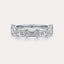 East-West Emerald 9-Stone Band