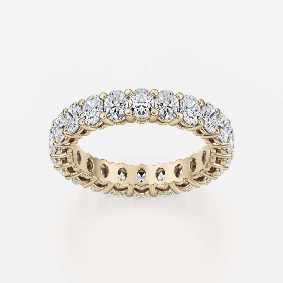 Pluril | Oval Lab Grown Diamond Eternity Band