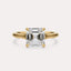 Cathedral Solitaire Engagement Ring