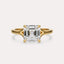 Split Shank Solitaire Engagement Ring