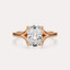 Split Shank Solitaire Engagement Ring