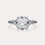 Split Shank Solitaire Engagement Ring