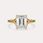 Split Shank Solitaire Engagement Ring