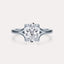 Split Shank Solitaire Engagement Ring