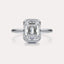 Bypass Bezel Solitaire Engagement Ring