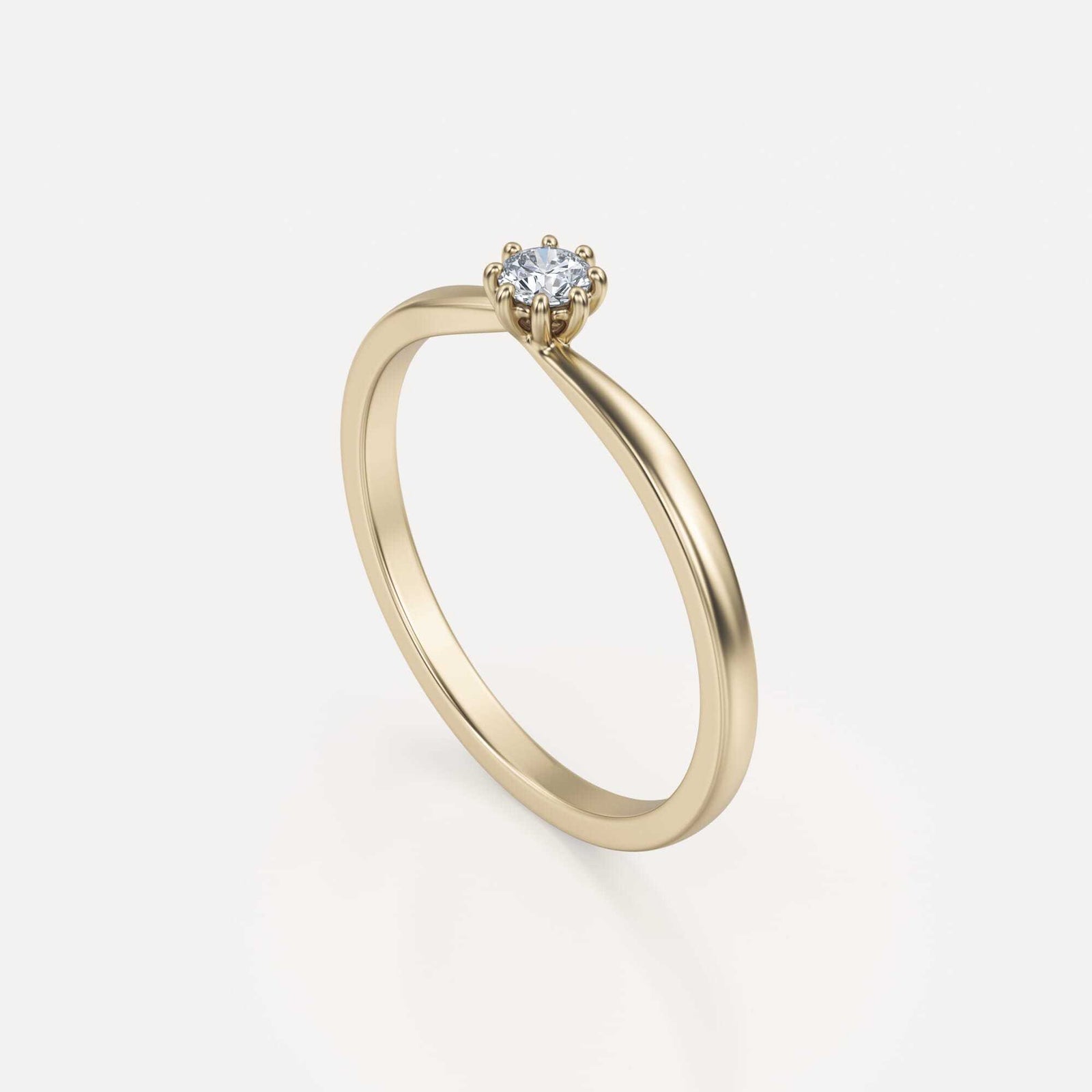 Aestons | Lab Grown Diamond Engagement Ring