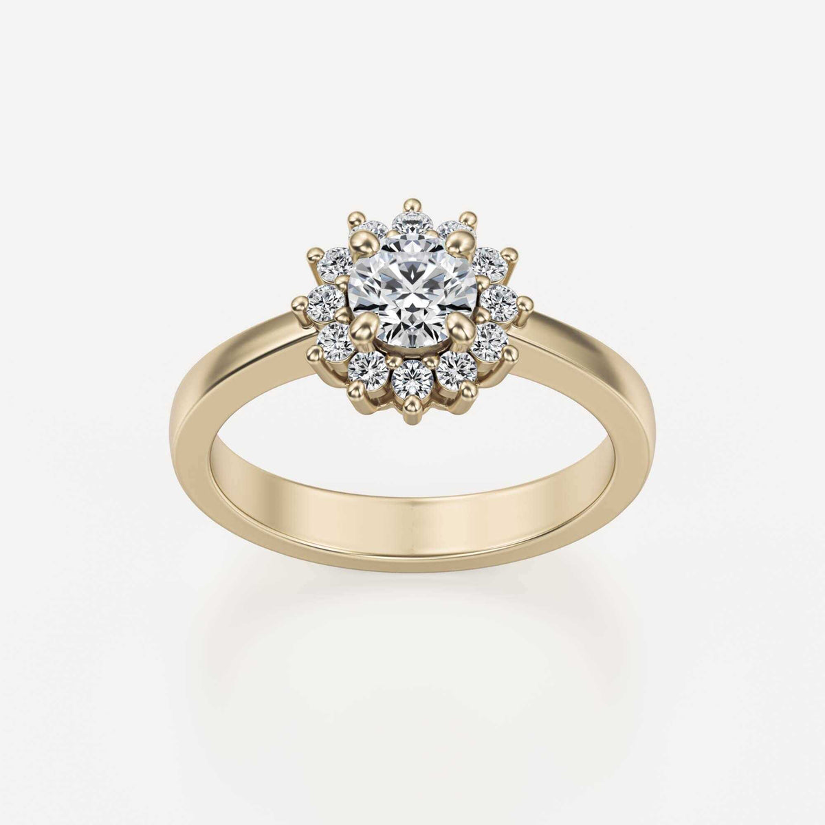 Lebom | Lab Grown Diamond Engagement Ring