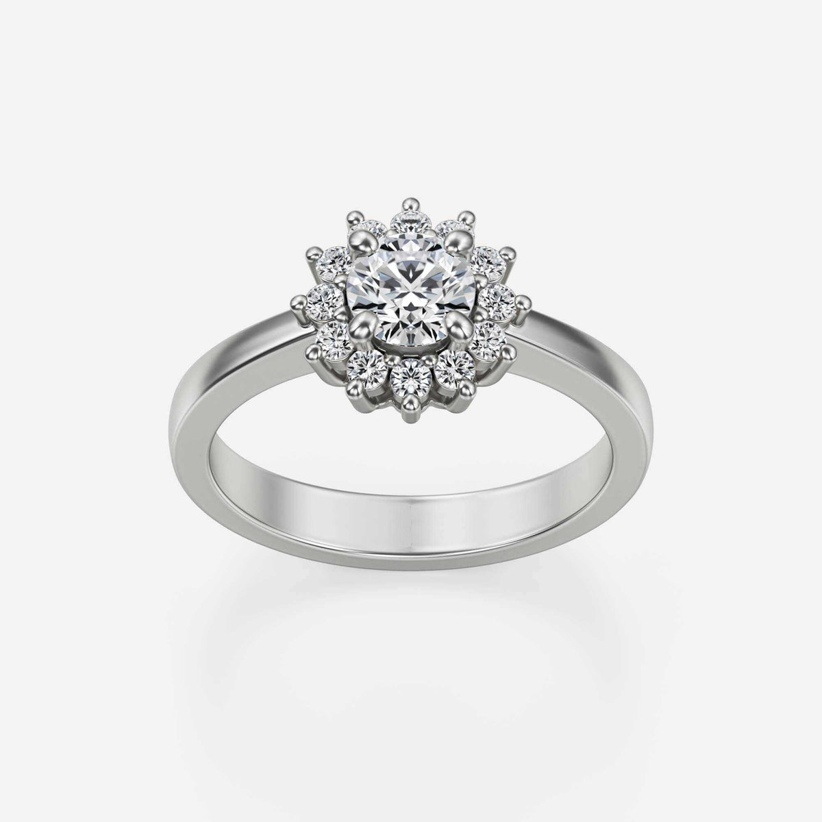 Lebom | Lab Grown Diamond Engagement Ring
