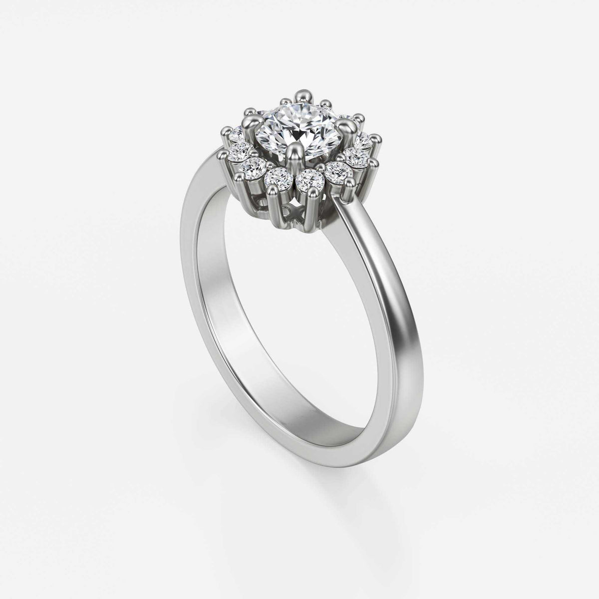 Lebom | Lab Grown Diamond Engagement Ring