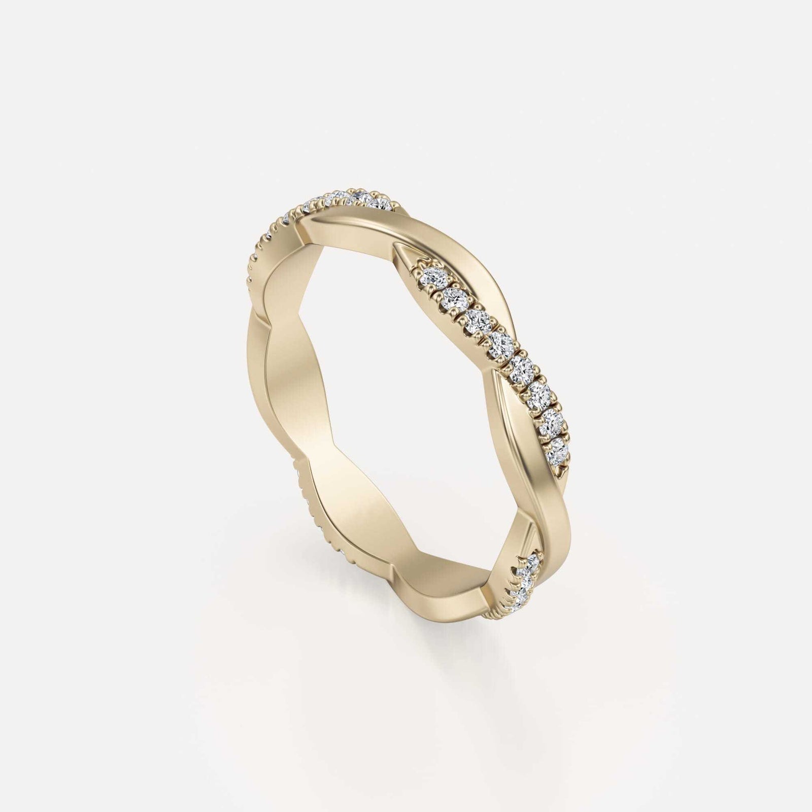 Pegot | Lab Grown Diamond Wedding Band