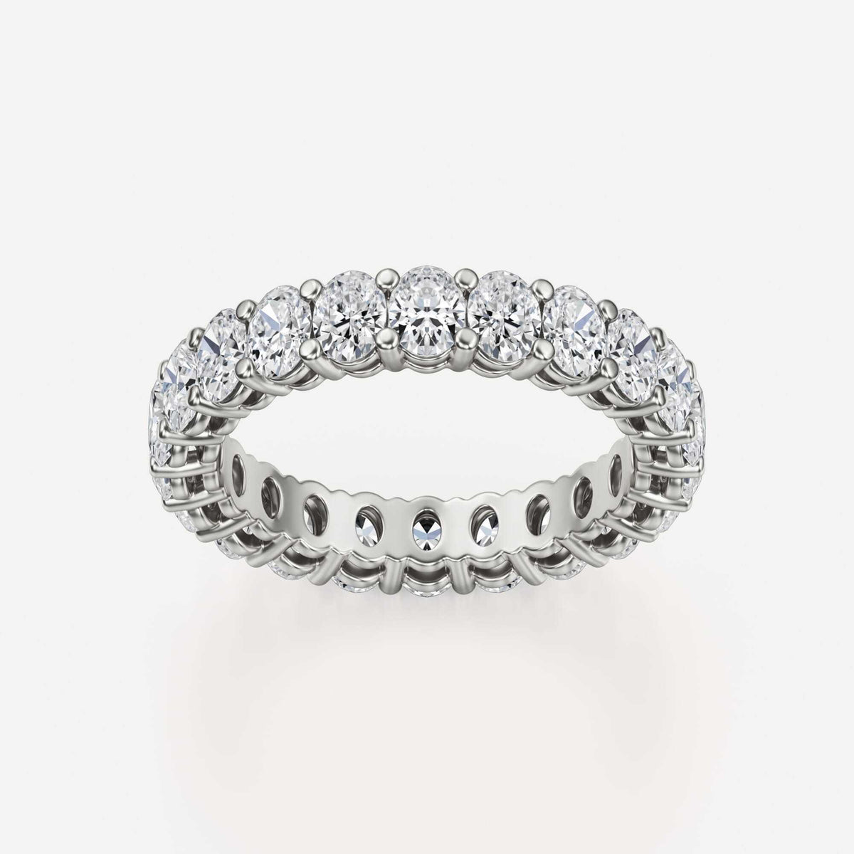 Pluril | Oval Lab Grown Diamond Eternity Band