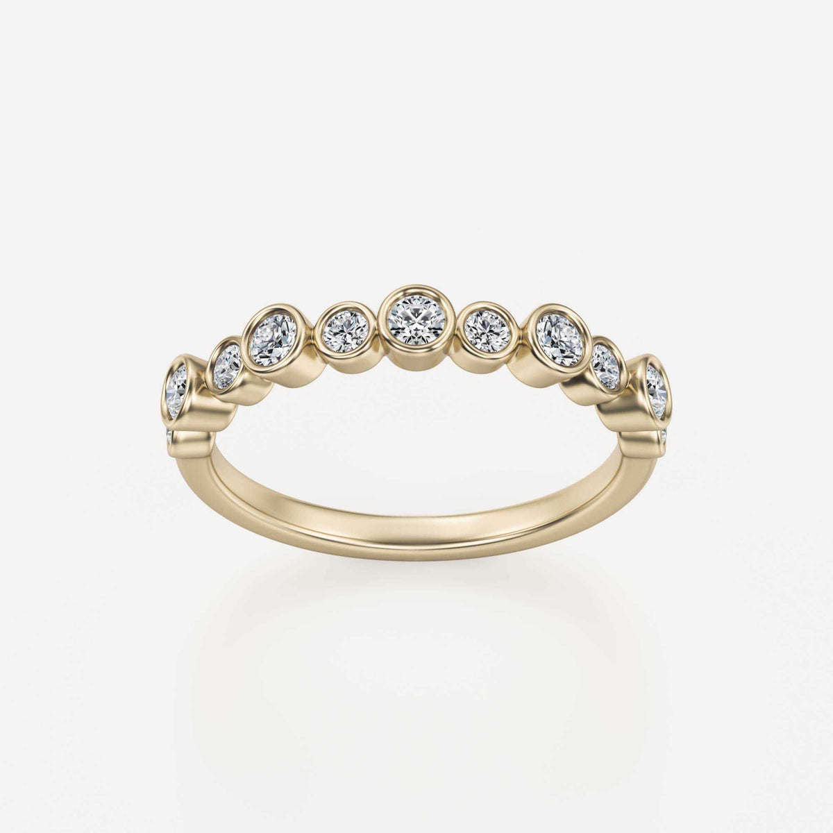 Neli | Lab Grown Diamond Wedding Band