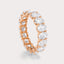 Soho | Oval Lab Grown Diamond Eternity Band 4.5 CT