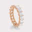 Soho | Asscher Cut Lab Grown Diamond Eternity Band 4 CT