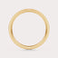 Channel Set Baguette Diamond Ring 1.5 CT by Dorah in 14k Yellow Gold, top view.
