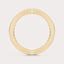 Channel Set Baguette Eternity Band 4 CT by Dorah in 14k Yellow Gold, top view.