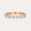 East-West Marquise Eternity Band