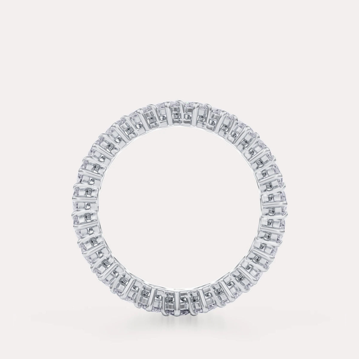 Oval Eternity Band