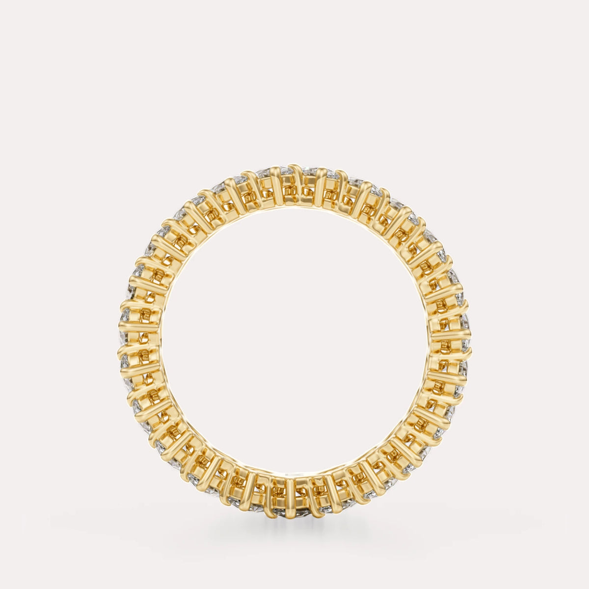 Oval Eternity Band
