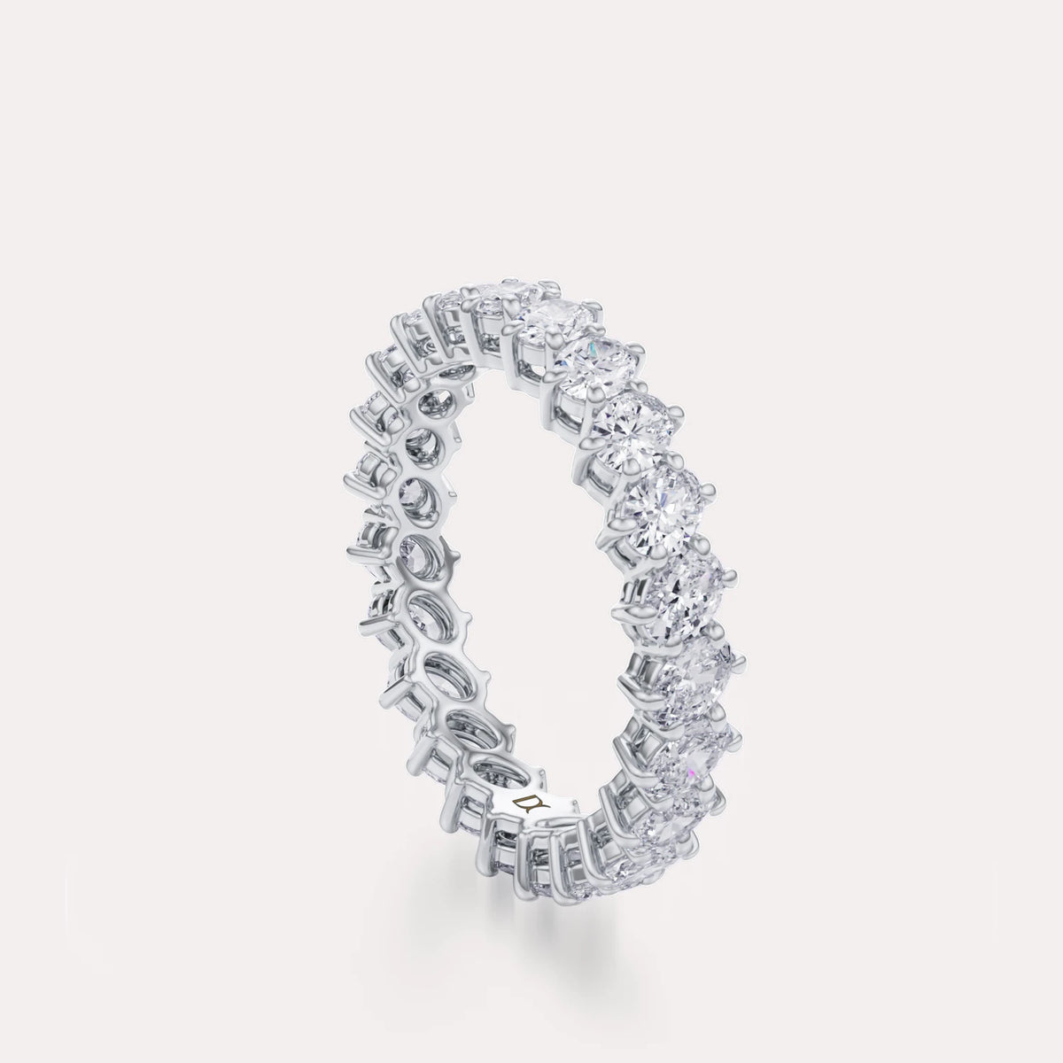 Oval Eternity Band