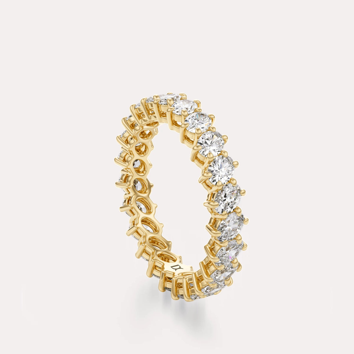 Oval Eternity Band