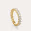 Oval Eternity Band