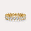 Oval Eternity Band