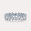 Oval Eternity Band