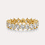 Oval Eternity Band