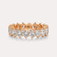 Oval Eternity Band