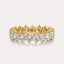 Oval Eternity Band