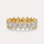 Oval Eternity Band