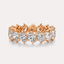 Oval Eternity Band