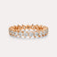 Square Radiant Eternity Band