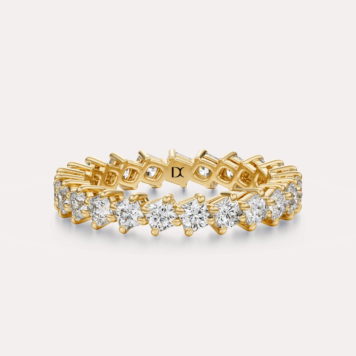 Square Radiant Eternity Band