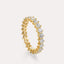 Asscher Eternity Band
