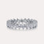 Asscher Eternity Band