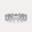 Diagonal Square Radiant Eternity Band