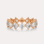 Diagonal Square Radiant Eternity Band